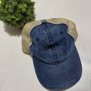 Baseball Cap Hat Denim Chambray Net‎ Back